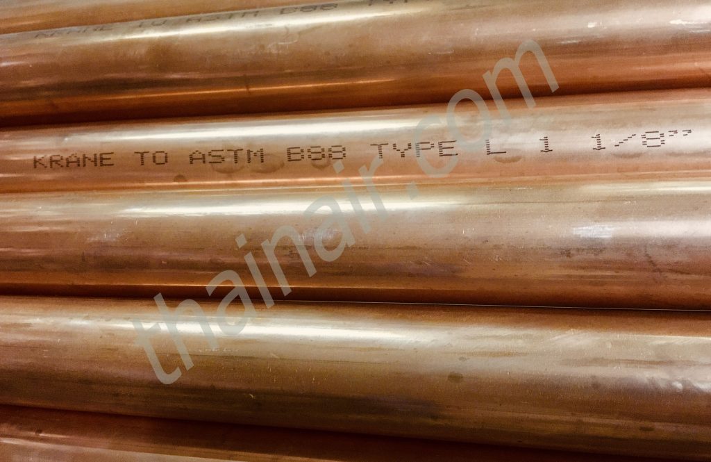 ท่อทองแดง Type L ASTM B88